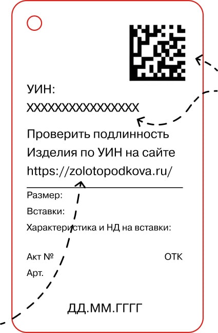 По бирке | Проверка подлинности