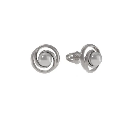 Серьги серебряные 1037202-01250-2S | Серьги с жемчугом купить по выгодной цене в ювелирном магазине ⭐️ «Золотая Подкова»