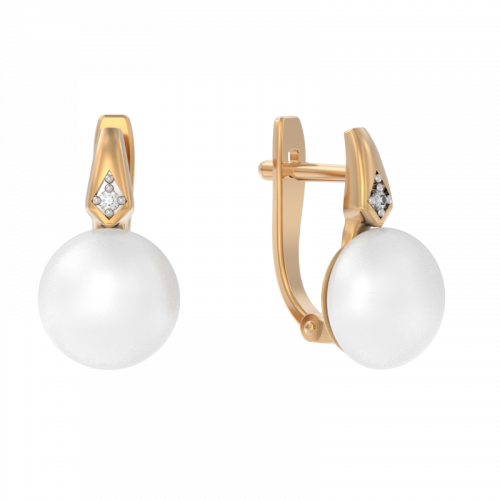 Серьги золотые 1048152-11150 | Кольцо золотое 1048151-11150 купить по цене 48624 руб. в ювелирном магазине ⭐️ «Золотая Подкова»