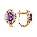 Серьги золотые 1038172-11130-A | Серьги золотые 1038172-11130-A купить по цене 58232 руб. в ювелирном магазине ⭐️ «Золотая Подкова»