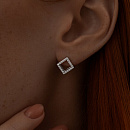 Серьги серебряные 94025911 | Серьги серебряные 94025911 купить по цене 3709 руб. в ювелирном магазине ⭐️ «Золотая Подкова»