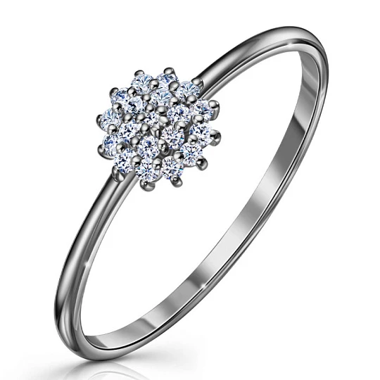 Кольцо серебряное К630-2958