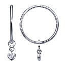 Серьги серебряные С630-1392-15,0 | Серьги серебряные С630-1392-15,0 купить по цене 2048 руб. в ювелирном магазине ⭐️ «Золотая Подкова»