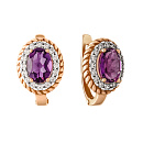 Серьги золотые 1038172-11130-A | Серьги золотые 1038172-11130-A купить по цене 58232 руб. в ювелирном магазине ⭐️ «Золотая Подкова»