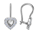 Серьги серебряные С630-2904 | Серьги серебряные С630-2904 купить по цене 2563 руб. в ювелирном магазине ⭐️ «Золотая Подкова»