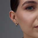 Серьги золотые 25939-101 | Серьги золотые 25939-101 купить по цене 119367 руб. в ювелирном магазине ⭐️ «Золотая Подкова»
