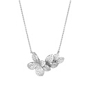 Колье серебряное CZ-N03219-X-W-X-X-W | Колье серебряное CZ-N03219-X-W-X-X-W купить по цене 10702 руб. в ювелирном магазине ⭐️ «Золотая Подкова»