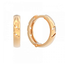 Серьги золотые 1049002-10000 | Серьги золотые 1049002-10000 купить по цене 42120 руб. в ювелирном магазине ⭐️ «Золотая Подкова»