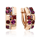 Серьги золотые 02-4406-00-257-1111-57 | Серьги золотые 02-4406-00-257-1111-57 купить по цене 76234 руб. в ювелирном магазине ⭐️ «Золотая Подкова»