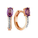 Серьги золотые 1043552-11130-A | Серьги золотые 1043552-11130-A купить по цене 51475 руб. в ювелирном магазине ⭐️ «Золотая Подкова»