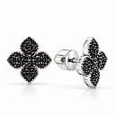 Серьги золотые 904-00219-21-00-21-00 | Серьги золотые 904-00219-21-00-21-00 купить по цене 65815 руб. в ювелирном магазине ⭐️ «Золотая Подкова»