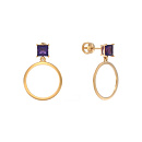 Серьги золотые 1049342-11220-A | Серьги золотые 1049342-11220-A купить по цене 41140 руб. в ювелирном магазине ⭐️ «Золотая Подкова»