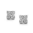Серьги золотые 26265-100 | Серьги золотые 26265-100 купить по цене 42622 руб. в ювелирном магазине ⭐️ «Золотая Подкова»
