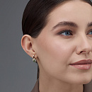 Серьги золотые 25939-101 | Серьги золотые 25939-101 купить по цене 119367 руб. в ювелирном магазине ⭐️ «Золотая Подкова»