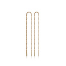 Серьги золотые С100-3106 | Серьги золотые С100-3106 купить по цене 25798 руб. в ювелирном магазине ⭐️ «Золотая Подкова»