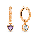 Серьги серебряные 01009-20-090414-50 | Серьги серебряные 01009-20-090414-50 купить по цене 12010 руб. в ювелирном магазине ⭐️ «Золотая Подкова»