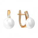 Серьги золотые 1045762-11150 | Серьги золотые 1045762-11150 купить по цене 80690 руб. в ювелирном магазине ⭐️ «Золотая Подкова»