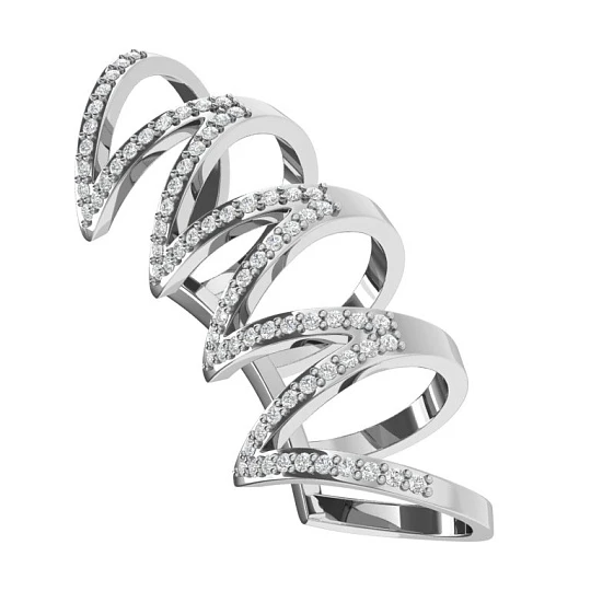 Серьги серебряные 0201579-00775