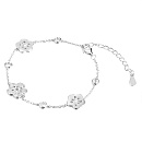 Браслет серебряный CZ-B05260-X-W-X-X-W | Браслет серебряный CZ-B05260-X-W-X-X-W купить по цене 4121 руб. в ювелирном магазине ⭐️ «Золотая Подкова»