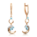 Серьги золотые 02-4889-00-201-1111 | Серьги золотые 02-4889-00-201-1111 купить по цене 84497 руб. в ювелирном магазине ⭐️ «Золотая Подкова»