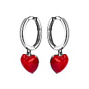 Серьги серебряные E86320225-Rd | Серьги серебряные E86320225-Rd купить по цене 3572 руб. в ювелирном магазине ⭐️ «Золотая Подкова»
